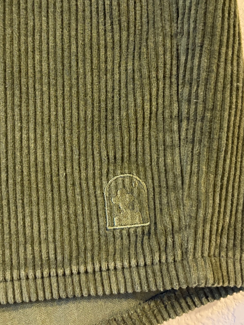 Dandy Del Mar Men’s Green Corsica Corduroy 5” Shorts - Medium - Picture 2 of 9